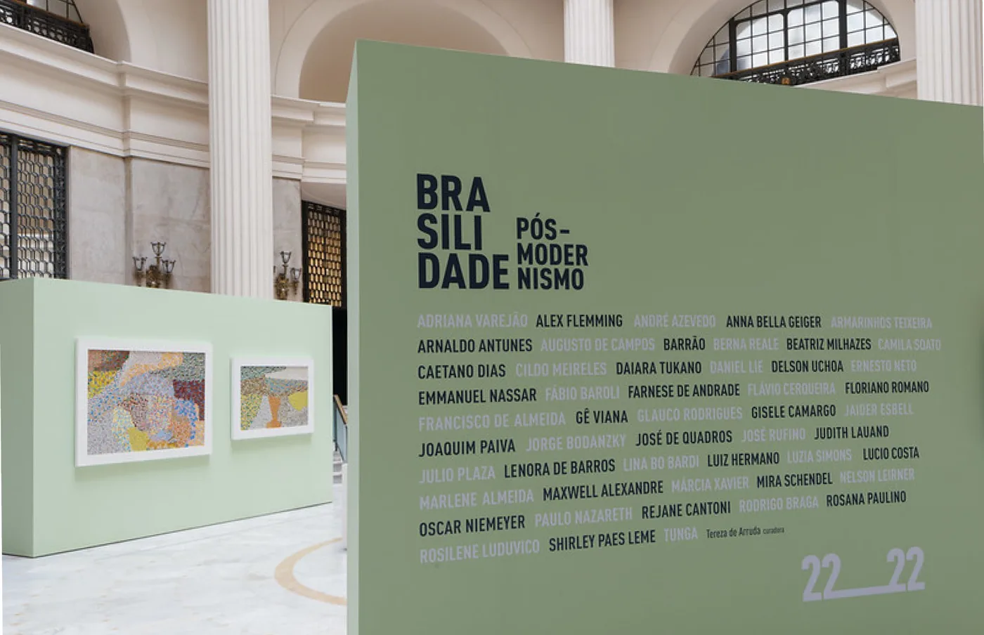 Vista da exposição Brasilidades