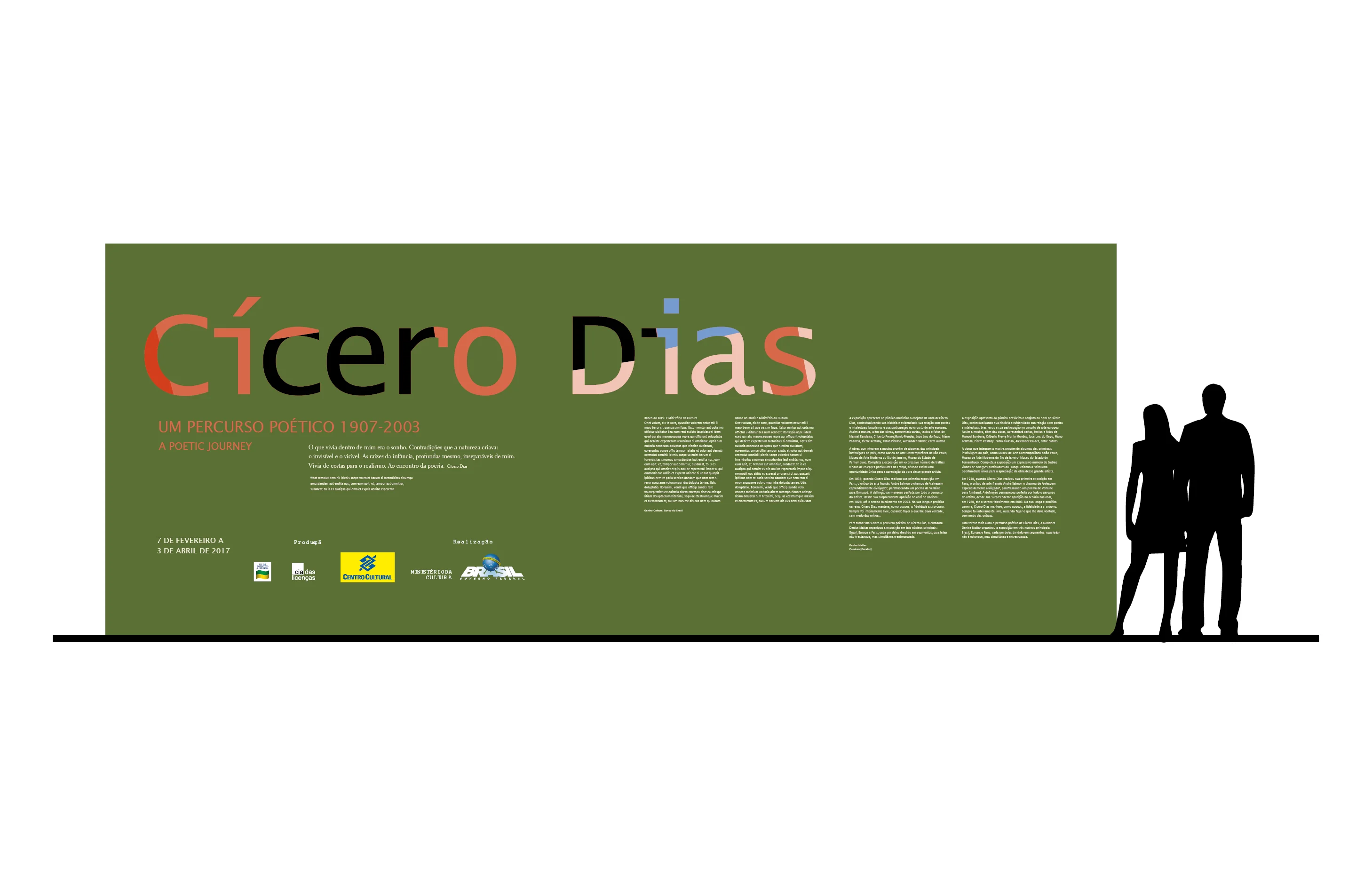 Prancha da expografia Cicero Dias